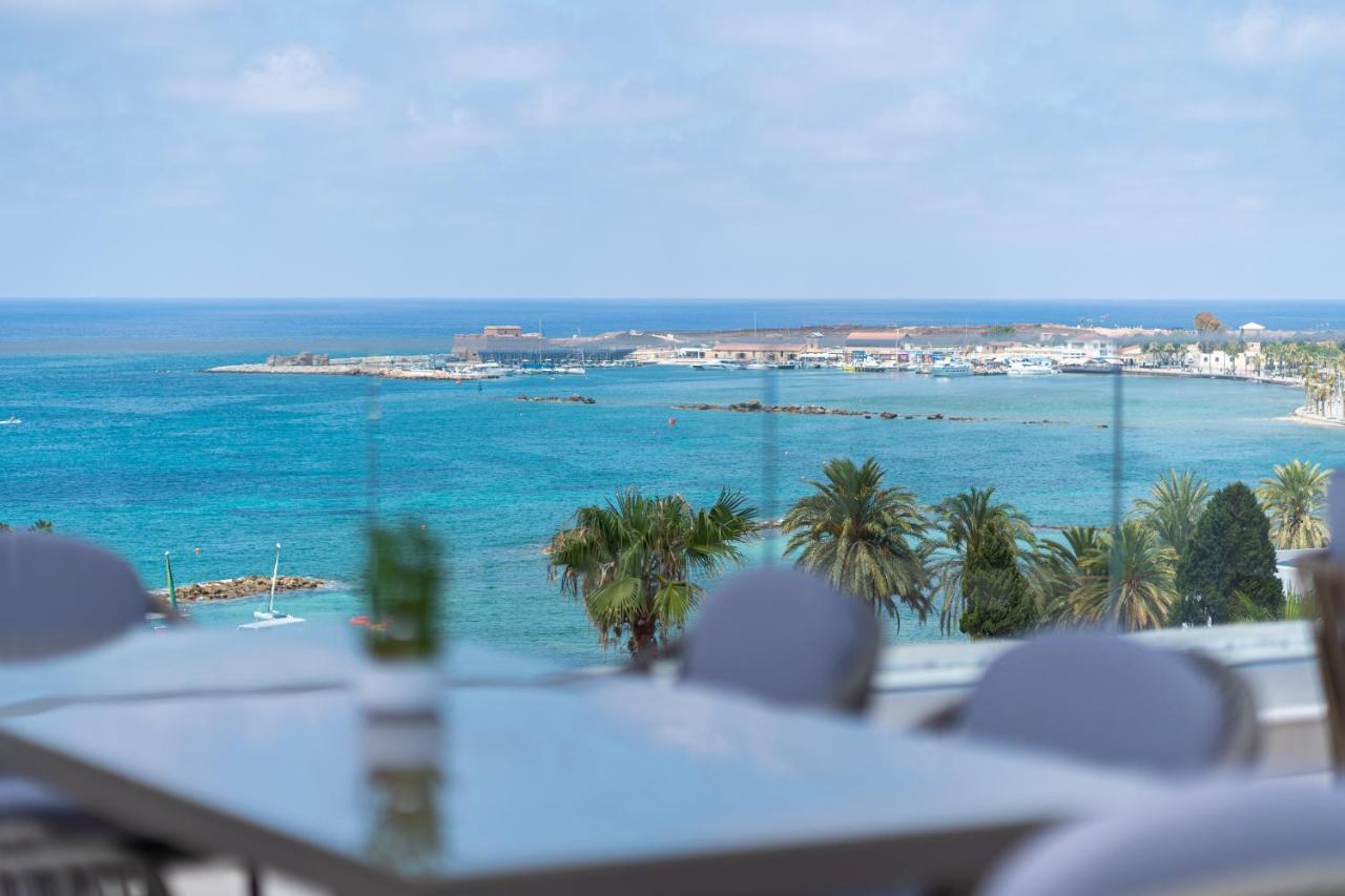 Waterside Sea View Apartments Paphos Kültér fotó