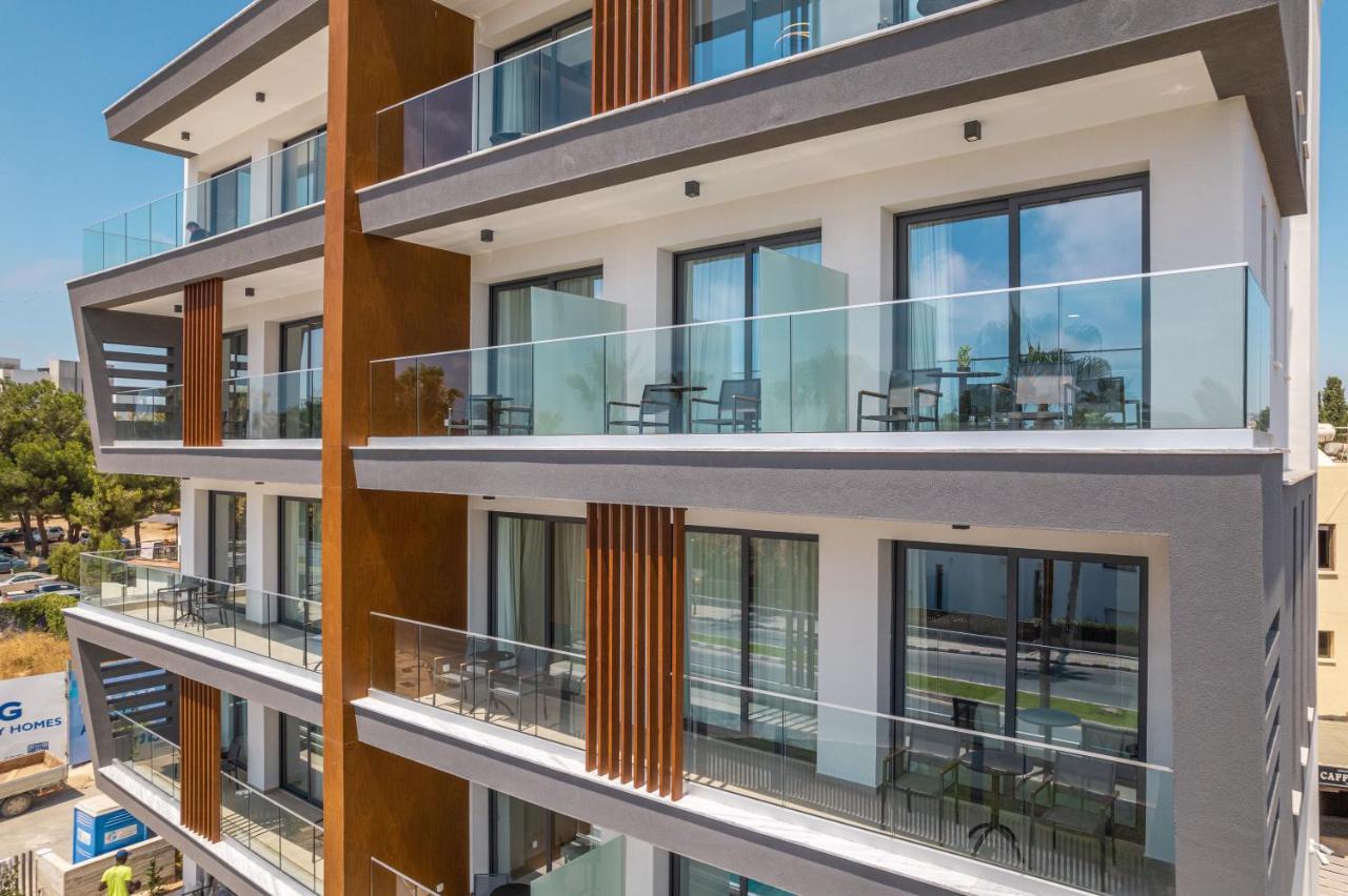 Waterside Sea View Apartments Paphos Kültér fotó