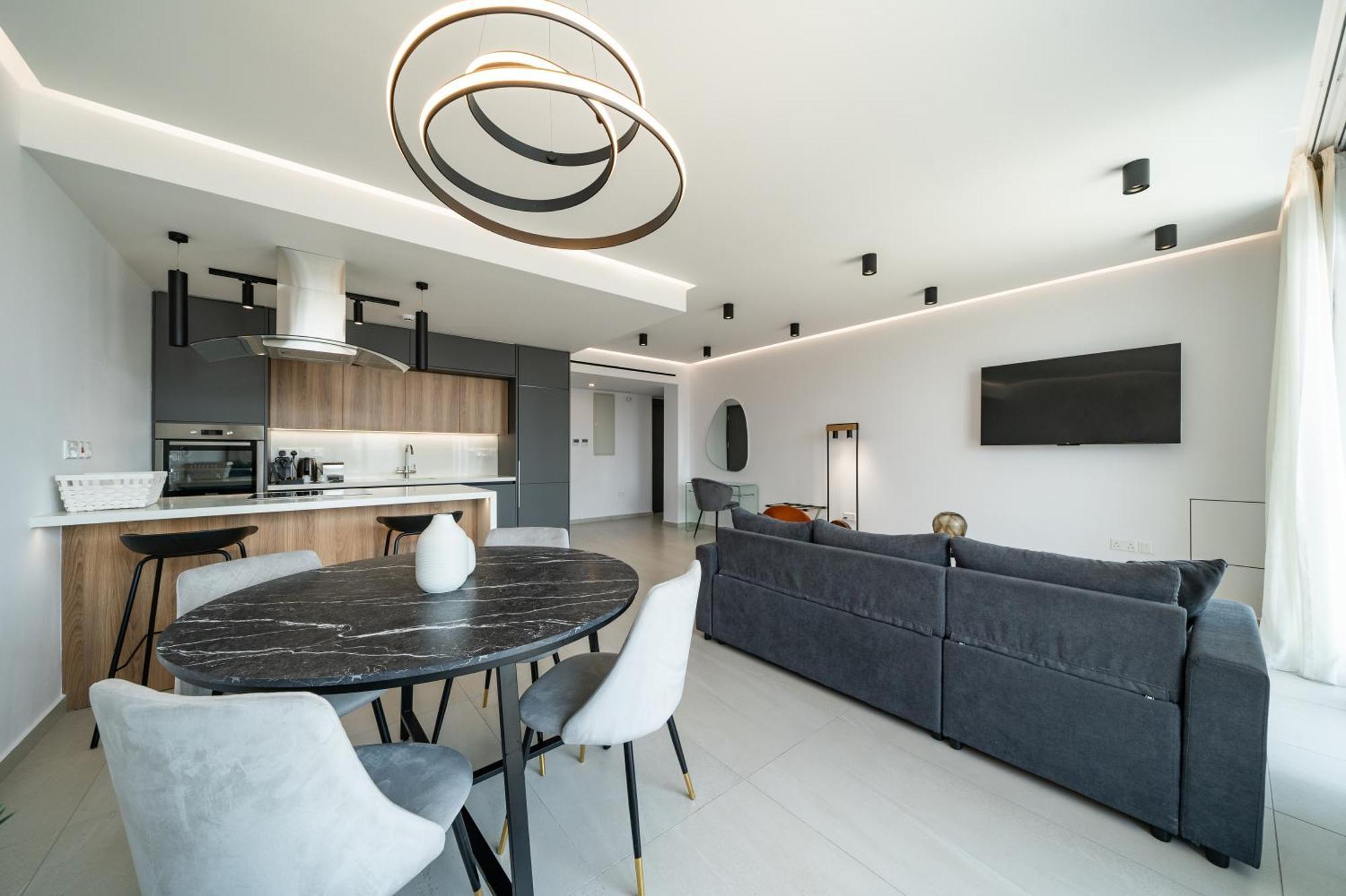 Waterside Sea View Apartments Paphos Kültér fotó