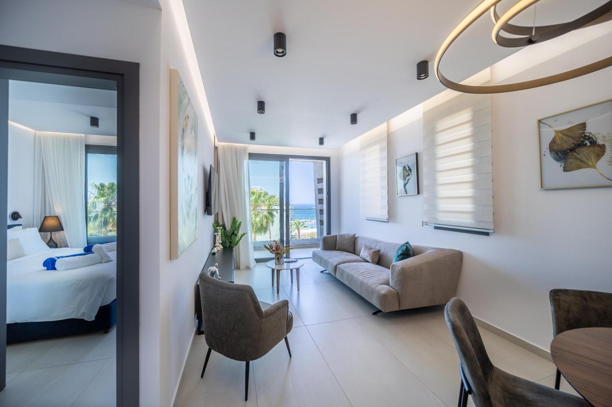 Waterside Sea View Apartments Paphos Kültér fotó